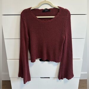 Knitted fall sweater